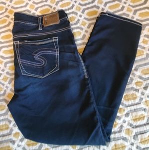 Silver Jeans Suki Super Skinny Dark Wash